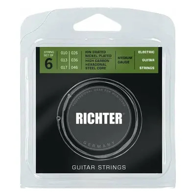 Richter Ion Coated Electric Guitar Strings - Elektromos gitárhúrok