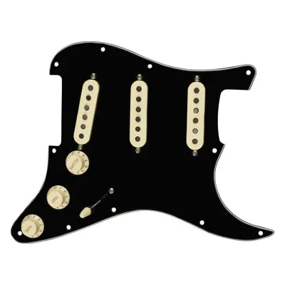 Fender Pre-Wired Strat SSS TX MEX Black Pickguard