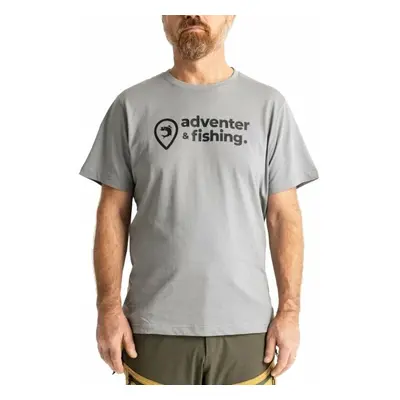 Adventer & fishing Horgászpóló Short Sleeve T-shirt Titán