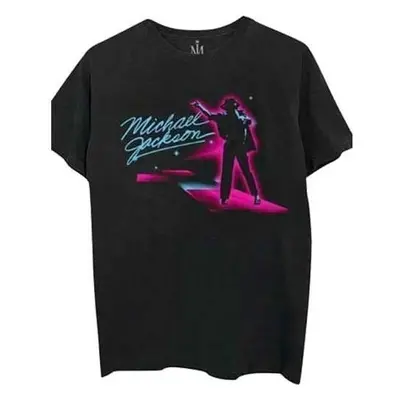 Michael Jackson Ing Neon Unisex Black