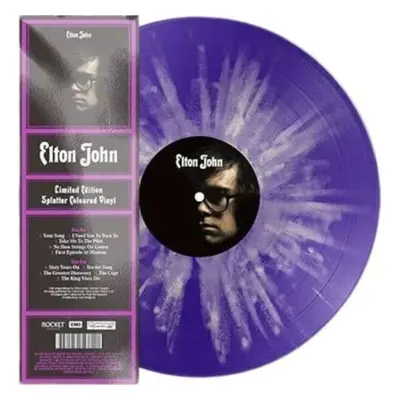 Elton John - Elton John (Purple Splatter Coloured) (LP)