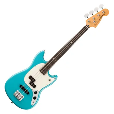 Fender Player II Series Mustang Bass RW Aquatone Blue Basszusgitár