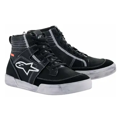 Alpinestars Ageless Riding Shoes Black/White/Cool Gray Motoros cipők