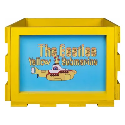 Crosley Record Storage Crate The Beatles Yellow Submarine Doboz LP lemezekhez