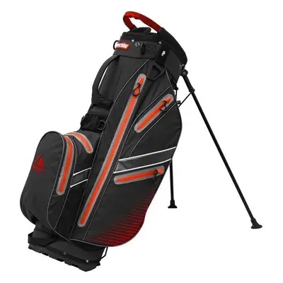 Longridge Waterproof Stand Bag Black/Red