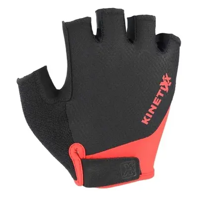 KinetiXx Levi Black/Red Kesztyű kerékpározáshoz