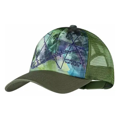 Buff Trucker Cap Green Baseball sapka