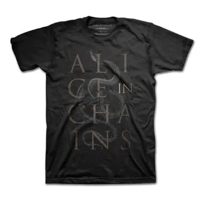 Alice in Chains Ing Snakes Unisex Black