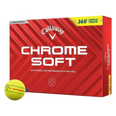 Callaway Chrome Soft Yellow Triple Track Golflabda