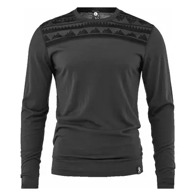 Bula Aztec Merino Wool Crew Dark Grey Termikus fehérnemű