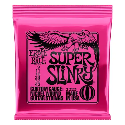 Ernie Ball Super Slinky Elektromos gitárhúrok