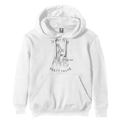 Billie Eilish Pulóver Party Favour White