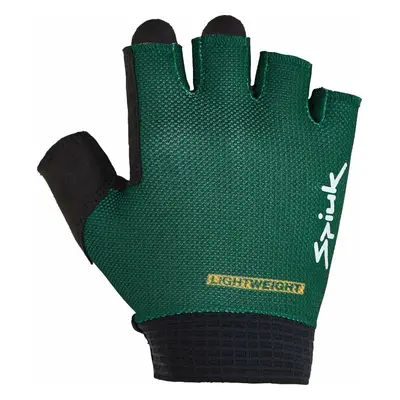 Spiuk Helios Short Gloves Green Kesztyű kerékpározáshoz