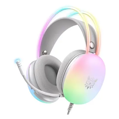 Onikuma X25 Full Illuminated RGB Wired Gaming Headset Multi-Szürke PC headset