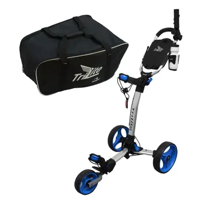 Axglo TriLite 3-Wheel Trolley Grey/Blue SET Grey/Blue Hagyományos szállítókocsi