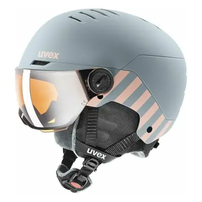 UVEX Rocket Junior Visor Rhino/Blush Mat Sísisak