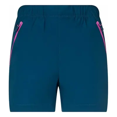 Rock Experience Powell 2.0 Shorts Woman Pant Moroccan Blue/Super Pink Rövidnadrág