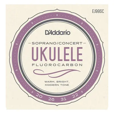 D'Addario EJ99SC Húrok Szoprán ukulelére