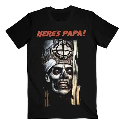 Ghost Ing Here's Papa Unisex Black