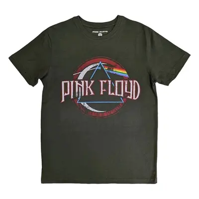 Pink Floyd Ing Vintage Dark Side of the Moon Seal Unisex Green