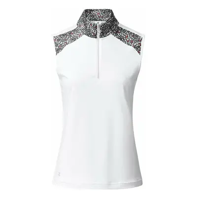 Daily Sports Imola Sleeveless Half Neck White Rövid ujjú póló