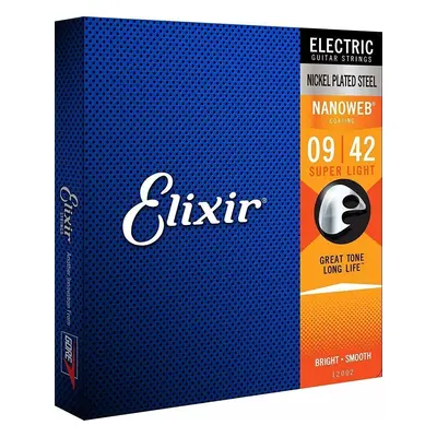 Elixir Nanoweb Elektromos gitárhúrok