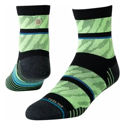 Stance Embrun Quarter Neongreen Futózoknik