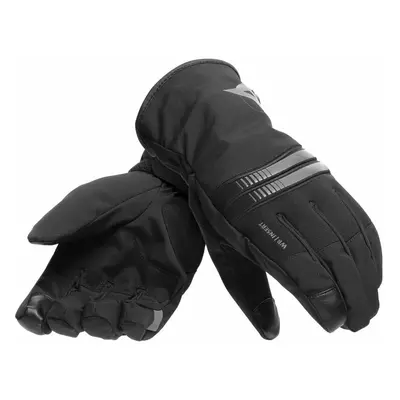 Dainese Plaza D-Dry Black/Anthracite Motoros kesztyűk