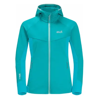 Jack Wolfskin Hydro Grid Fleece W Dark Aqua Pulóver