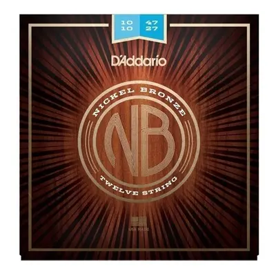 D'Addario NB1047-12 Akusztikus gitárhúrok