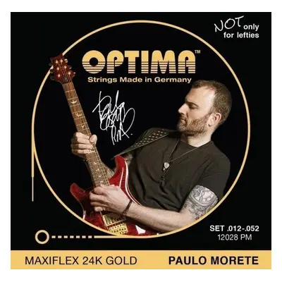 Optima 12028-PM 24K Gold Electrics Maxiflex Paolo Morete Signature Elektromos gitárhúrok