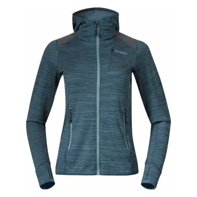 Bergans Rabot Active Mid Hood Women Orion Blue Pulóver