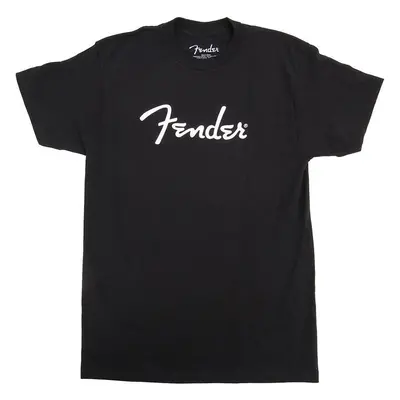 Fender Ing Spaghetti Logo Black