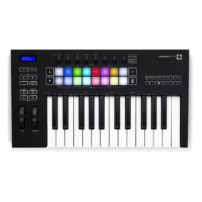 Novation Launchkey MK3 MIDI mesterbillentyűzet Black