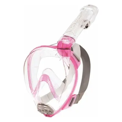 Cressi Baron Full Face Mask Clear/Pink Transparent Úszó maszk