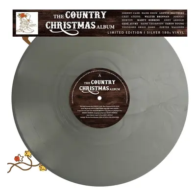 Various Artists - The Country Christmas Album (Limited Edition) (Numbered) (Silver Coloured) (LP