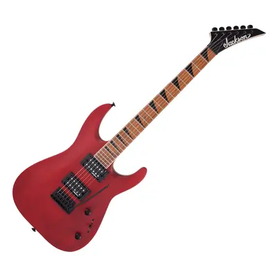 Jackson JS Series Dinky Arch Top JS24 DKAM Caramelized MN Red Satin Elektromos gitár