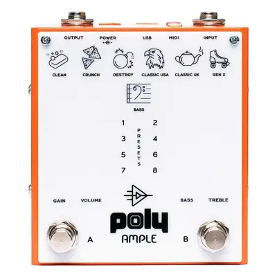 Poly Effects Ample Rackes gitárerősítők és előfokok