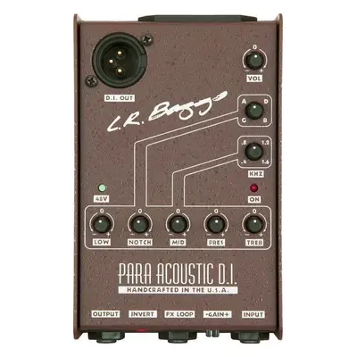 L.R. Baggs Para Acoustic DI Preamp + DI Gitáreffekt