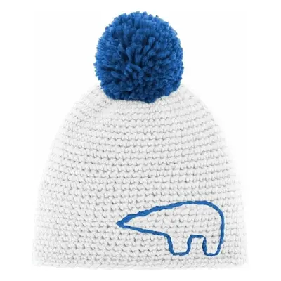 Eisbär Jay Pompon Beanie White/Lapis Téli sapka