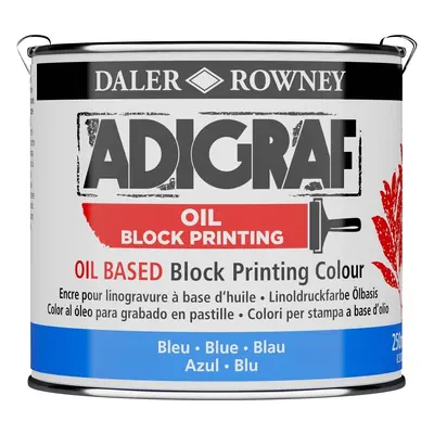 Daler Rowney Adigraf Block Printing Oil Festék linómetszethez Blue ml