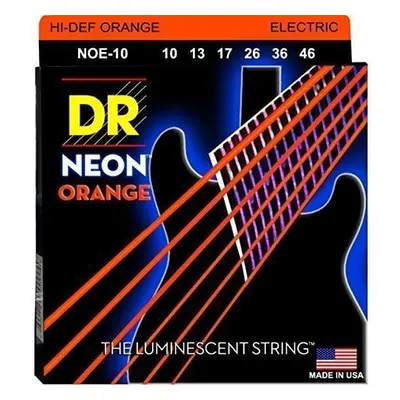 DR Strings NOE-10 Neon Elektromos gitárhúrok