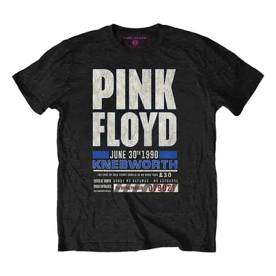 Pink Floyd Ing Knebworth '90 Blue Unisex Black