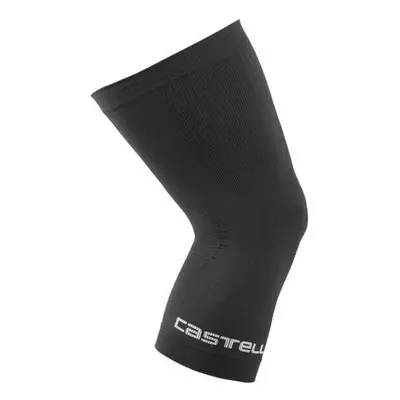 Castelli Pro Seamless Knee Warmer Black Kerékpár térdmelegítő