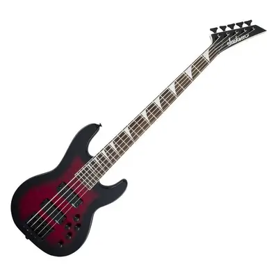 Jackson JS Series Concert Bass JS3VQ AH Transparent Red Burst Elektromos basszusgitár