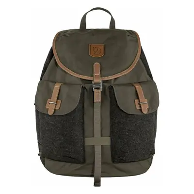 Fjällräven Värmland Rucksack Dark Olive/Brown Outdoor hátizsák