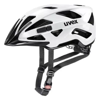 UVEX Active White/Black Kerékpár sisak