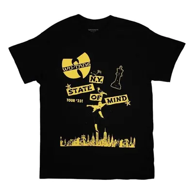 Wu-Tang Clan Ing Tour '23 NY State Of Mind Unisex Black