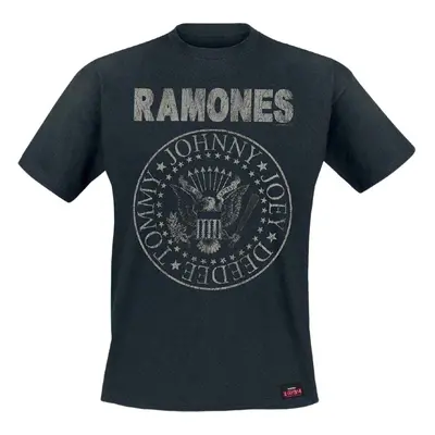 Ramones Ing Seal Hey Ho Unisex Black