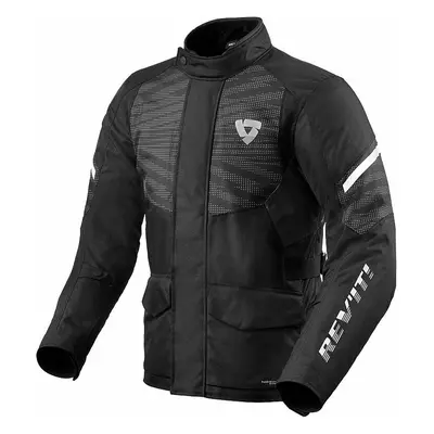 Rev'it! Jacket Duke H2O Black Textildzseki